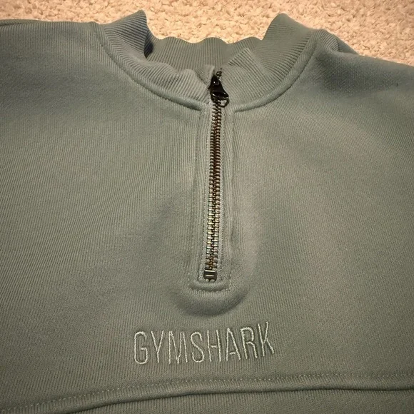 gymshark heavyweight loopback sweat pullover - Picture 6 of 7